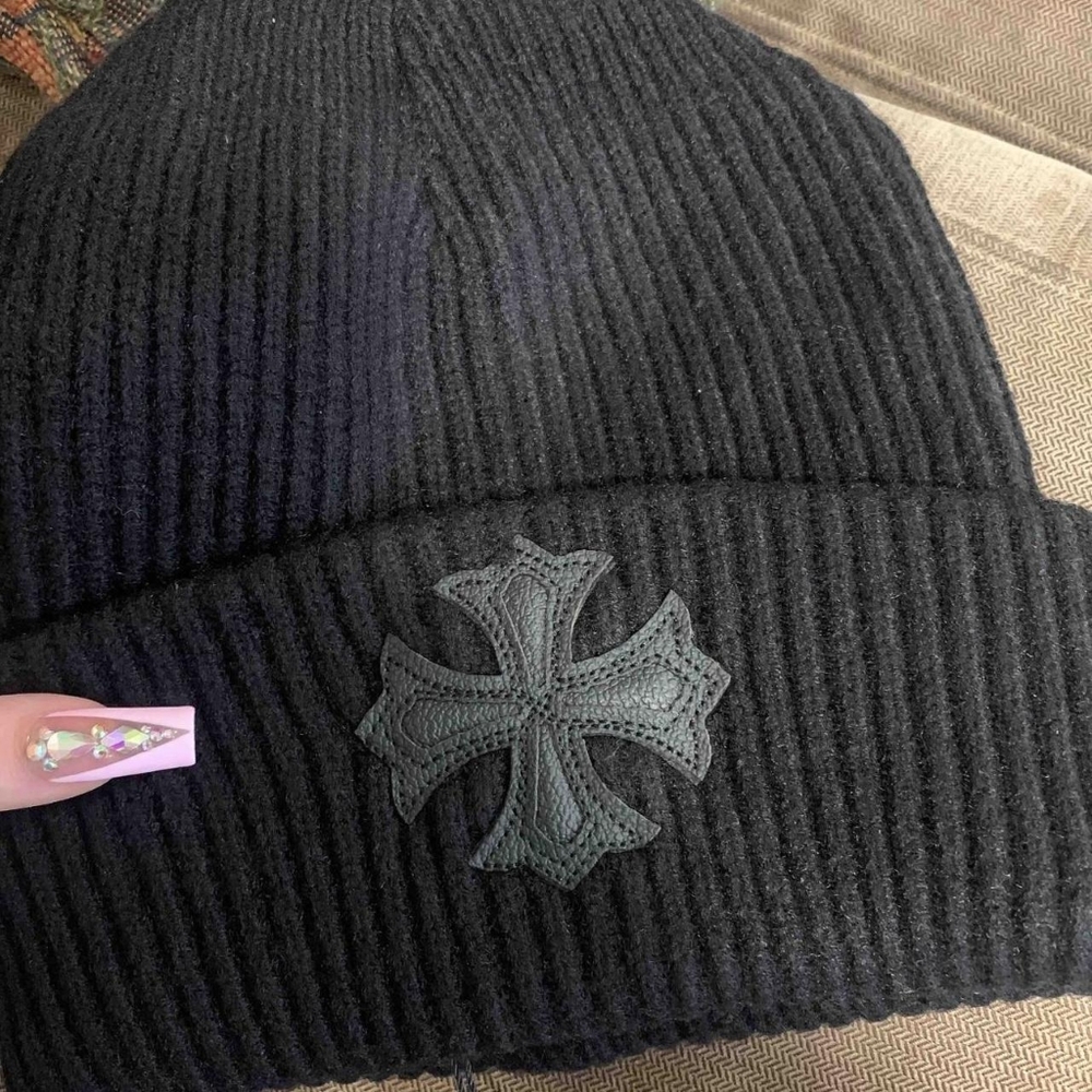 Chrome Hearts Men's Black and Navy Hat